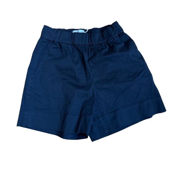 NWT Everlane Womens Black Organic Cotton Elastic Waist Pull-on Easy Short Small - Picture 3 of 9